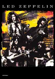Led Zeppelin How The West Was Won Textile Poster