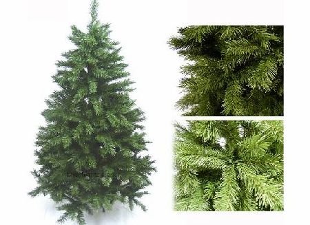 LEDER GREEN ARTIFICIAL CHRISTMAS TREE 6FT / 180CM INCLUDING STAND ** HIGH QUALITY XMAS TREE WITH 680 TIPS - IDEAL FOR CHRISTMAS DECORATIONS **
