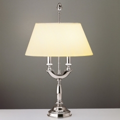 Leds-C4 Lighting Barca Traditional Chrome Table Lamp