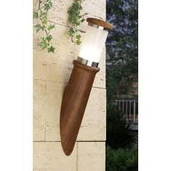 Leds-C4 Lighting Ixion Wooden Outdoor Wall Light