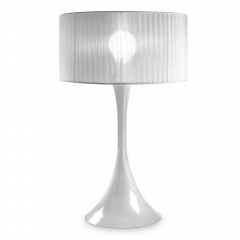 Lisboa White Gloss Table Lamp