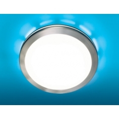 Leds-C4 Lighting Mini Satin Nickel Round Ceiling Light Large
