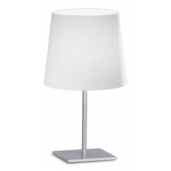Nantes Grey Table Lamp with Fabric Shade