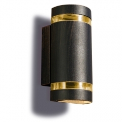 Selene Brown Outdoor Up and Down Wall Light