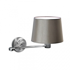 Suite Large Double-Hinged Wall Light with Grey