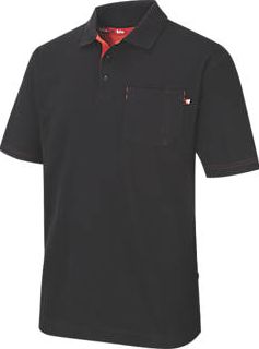 Lee Cooper, 1228[^]4233F Polo Shirt Black XX Large Chest 4233F
