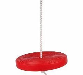 Childrens Rope Garden Monkey Swing with Red Plate Seat Toy