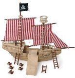 legler Wooden Pirate Ship