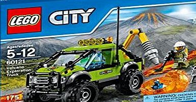 LEGO 60121 City In/Out Volcano Exploration Truck Construction Set - Multi-Coloured