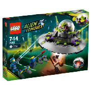 Lego Alien Conquest Ufo Abduction 7052