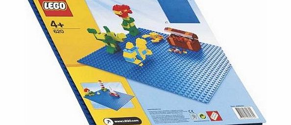 Blue Baseplate 620 (Whether youre constructing an ocean scene or just like the color blue, this 32x32-stud baseplate is the perfect starting point for building, displaying, transporting and playi