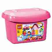 Lego Brick Tub Pink