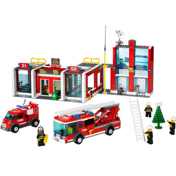 Lego City Fire Station (7208)