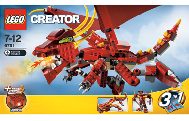 lego Creator - Fiery Legend 6751