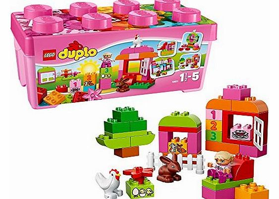LEGO DUPLO Creative Play 10571: All-in-One-Box-of-Fun (Pink)