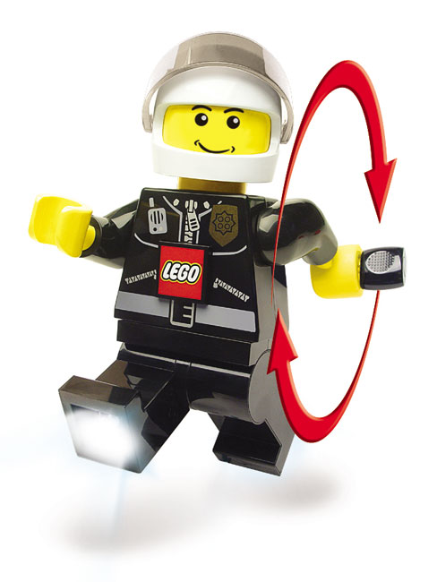 Lego Dynamo Torch - Policeman