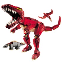 LEGO prehistoric creatures