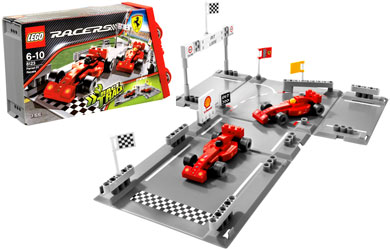 lego Racers - Tiny Turbo - Ferrari F1 8123
