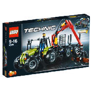 Lego Technic Tractor with Log