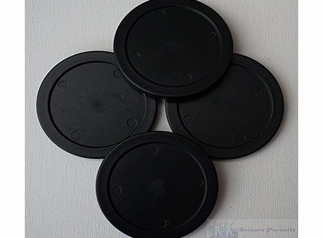 Leisure Pursuits 63mm Black Air Hockey Pucks 63mm 5ft or larger Tables