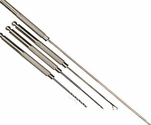 leisurelite 4 Piece Stainless Steel Baiting Tool Kit Carp Bait Preperation