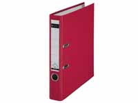 A4 red lever arch file with 50mm spine
