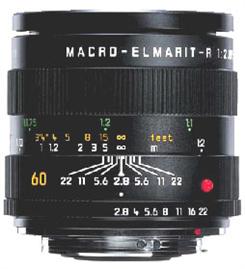 leitz (Leica) 60mm f2.8 MACRO-ELMARIT-R (ROM)