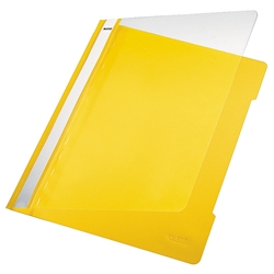 Leitz Standard Plastic Files Yellow