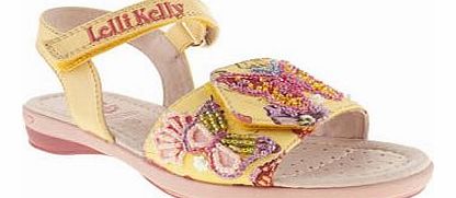 Lelli Kelly kids lelli kelly yellow maisie sandal girls