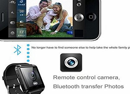 Bluetooth Smart Watch WristWatch U8 UWatch Fit for Smartphones IOS Android Apple iphone 4/4S/5/5C/5S