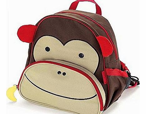  Cute Monkey Cartoon Kids Baby Boy Girls Backpack Zoo Animal Shoulder Bag Book Schoolbag
