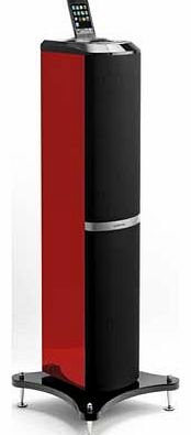 Lenco iPod Tower 1 Portable Speakers - Red