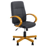 Lennox Home Office Chair, Black