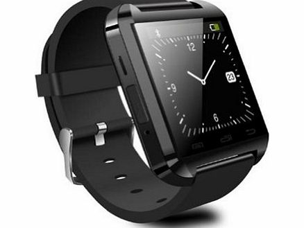 2014 Bluetooth Smart Watch Wristwatch U8 Uwatch Fit for Smartphones IOS Android Apple Iphone 4/4s/5/5c/5s Android Samsung S2/s3/s4/note 2/note 3 HTC Sony Blackberry (White)