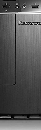 Lenovo H30 SFF Desktop PC (AMD A8-6410 2.0 GHz, 8 GB RAM, 1 TB HDD, DVD-RW, WLAN, Integrated Graphics, Windows 8.1) - Black