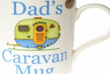 Dads Caravan Fine China Mug in Gift Box