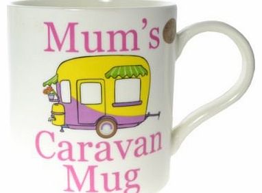 Mums Caravan Fine China Mug in Gift Box