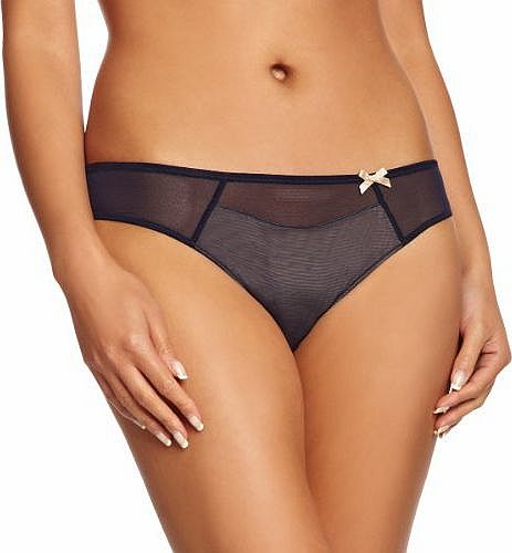 Lucille Mini Low Rise Womens Briefs Navy Size 18
