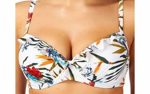 Lepel Womens Lepel Tropical Fever Moulded Bikini Top