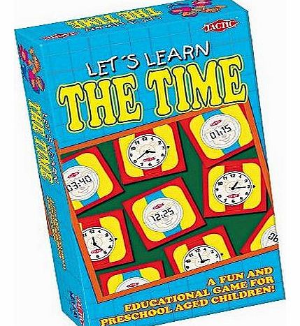 Lets Learn the time Tactic Learn The Time Educational Game