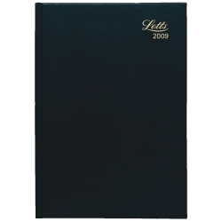 Letts 2009 Commercial 2 D/T/P Diary Blue A4 297