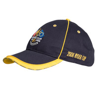 Level 4 Ryder Cup Baseball Cap - Navy/Gold.