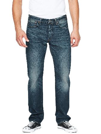 Levi s 501 Mens Premium Wash Straight Leg Jeans