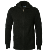 Black Full Zip Sweater