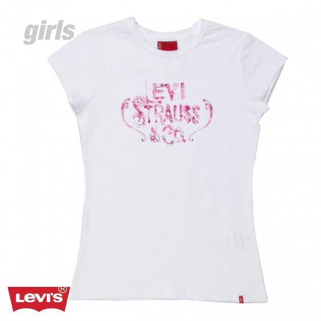 Eline Girls T-Shirt - White