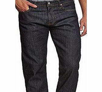 Levis Mens 504 Regular Straight Jeans, Grey (High Def), 36W x 30L