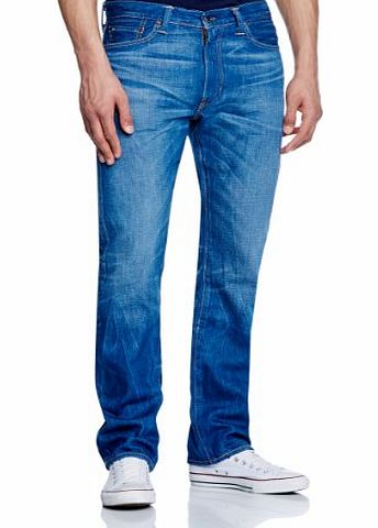 Levis Mens 513 Slim Straight Slim Jeans Blue (Hot Blue) W34/L27 (Manufacturer Size:32L 34W)