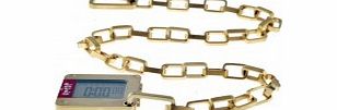 Levis Mens Gold Plated Steel With Digital