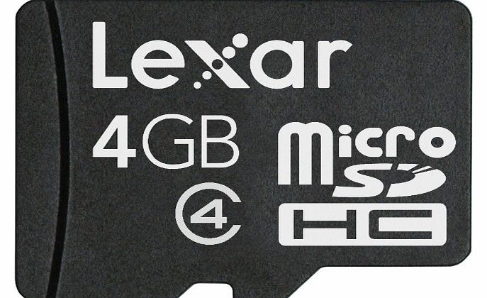 Lexar - Flash memory card - 4 GB - Class 2 -