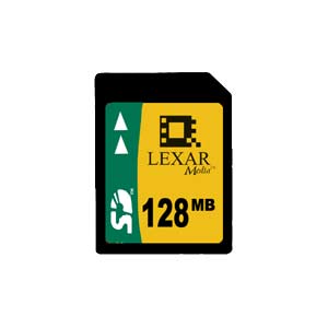 LEXAR 128 Mb Secure Digital Card